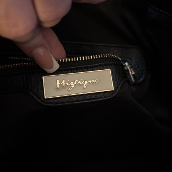 MIZTIQUE large gray-black tote - Picture 4 of 4